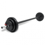 Bodymax 20kg Rubber Studio Barbell Set