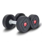 Bodymax 2Kg Pro V4 Rubber Dumbbells (Pair)