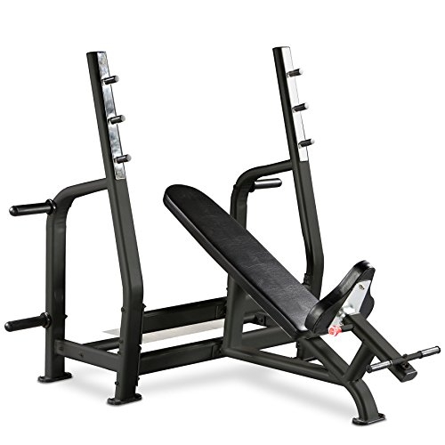 Bodymax Black BE285 Commercial Olympic Incline Bench