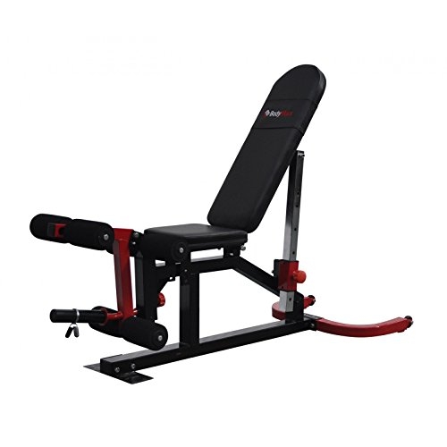 Bodymax CF510 Elite Utility Flat-Incline-Decline Bench with Leg Curl and Preacher