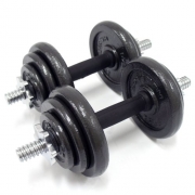 Bodymax Deluxe 30kg Hammertone Dumbbell Kit