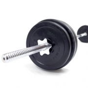 Bodymax Deluxe 30kg Rubber Barbell Kit