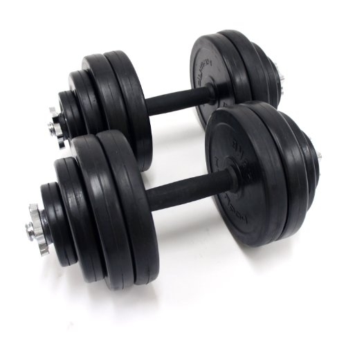 Bodymax Deluxe 30kg Rubber Dumbbell Kit