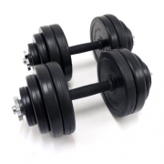 Bodymax Deluxe 30kg Rubber Dumbbell Kit