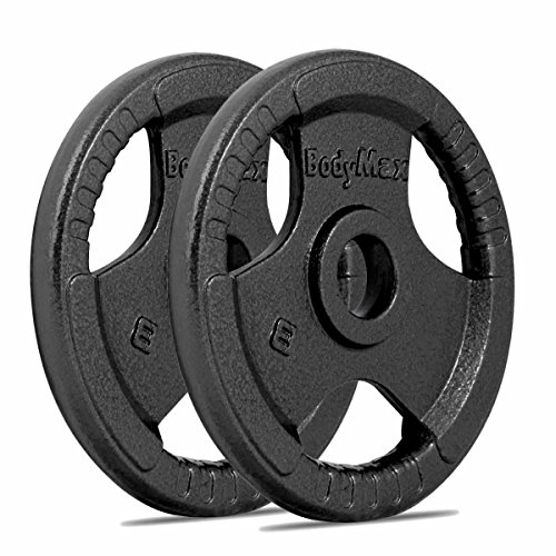 Bodymax Olympic Cast Iron Weight Disc Plates – 2 x 25kg