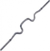 Bodymax Standard Combo Grip EZ Curl Bar w/ collars