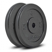 Bodymax Standard Hammertone Weight Disc Plates – 2 x 10kg
