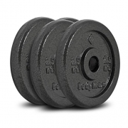 Bodymax Standard Hammertone Weight Disc Plates – 4 x 2.5kg