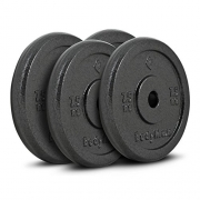 Bodymax Standard Hammertone Weight Disc Plates – 4 x 7.5kg