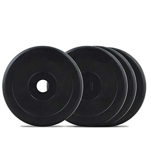 Bodymax Standard Rubber Weight Disc Plates – 4 x 2.5kg