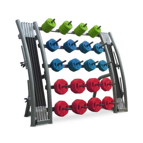 Bodymax Studio Barbell Set Rack – 20 Set Capacity