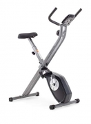 CADENCE Unisex SMARTFIT 100 Foldable Bike, Black and Silver